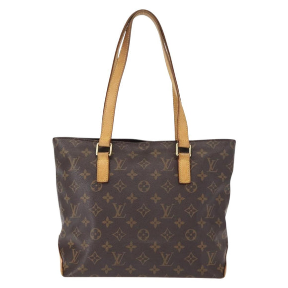 LOUIS VUITTON Monogram Cabas Piano Tote Bag M51148 LV Auth 155665