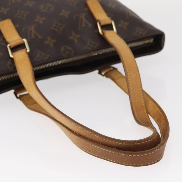 LOUIS VUITTON Monogram Cabas Piano Tote Bag M51148 LV Auth 155665