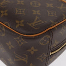LOUIS VUITTON Monogram Trouville Hand Bag M42228 LV Auth 155669-14