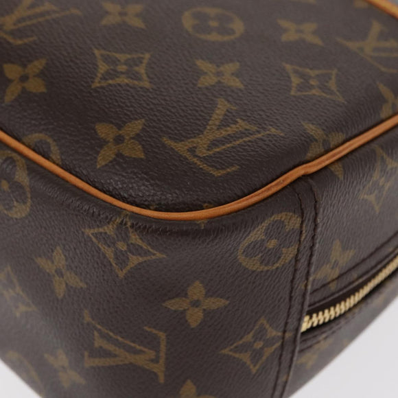 LOUIS VUITTON Monogram Trouville Hand Bag M42228 LV Auth 155669