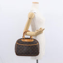 LOUIS VUITTON Monogram Trouville Hand Bag M42228 LV Auth 155669-24