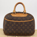 LOUIS VUITTON Monogram Trouville Hand Bag M42228 LV Auth 155669-12