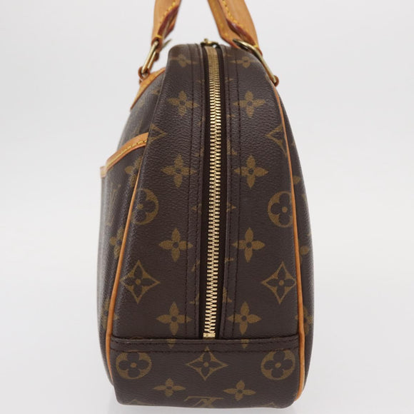 LOUIS VUITTON Monogram Trouville Hand Bag M42228 LV Auth 155669