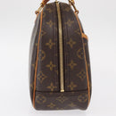 LOUIS VUITTON Monogram Trouville Hand Bag M42228 LV Auth 155669-4