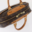 LOUIS VUITTON Monogram Trouville Hand Bag M42228 LV Auth 155669-6