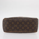 LOUIS VUITTON Monogram Trouville Hand Bag M42228 LV Auth 155669-5
