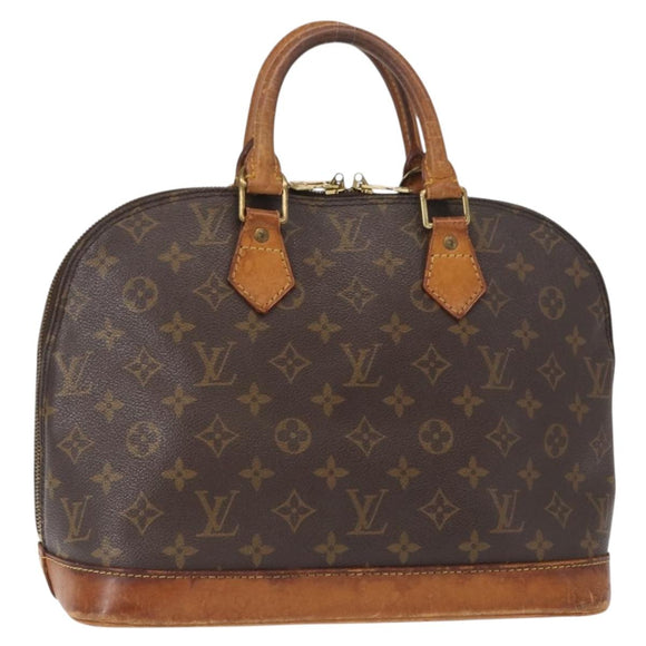 LOUIS VUITTON Monogram Alma Hand Bag M51130 LV Auth 155671