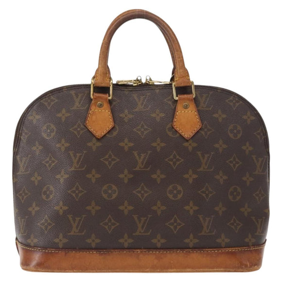LOUIS VUITTON Monogram Alma Hand Bag M51130 LV Auth 155671