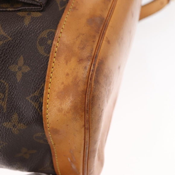 LOUIS VUITTON Monogram Montsouris GM Rucksack M51135 LV Auth 155672