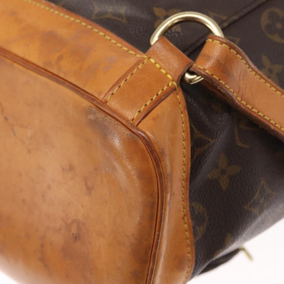 LOUIS VUITTON Monogram Montsouris GM Rucksack M51135 LV Auth 155672