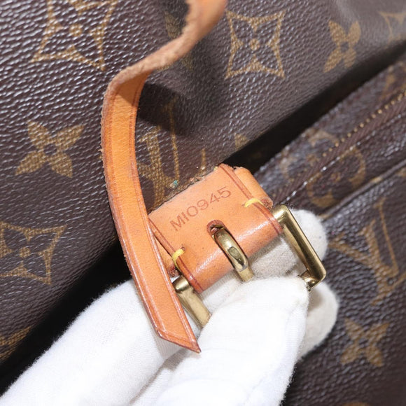LOUIS VUITTON Monogram Montsouris GM Rucksack M51135 LV Auth 155672