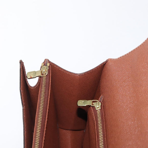 LOUIS VUITTON Monogram Concorde Hand Bag M51190 LV Auth 155673