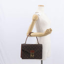 LOUIS VUITTON Monogram Concorde Hand Bag M51190 LV Auth 155673-28