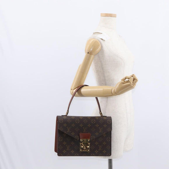 LOUIS VUITTON Monogram Concorde Hand Bag M51190 LV Auth 155673