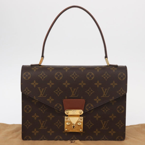 LOUIS VUITTON Monogram Concorde Hand Bag M51190 LV Auth 155673