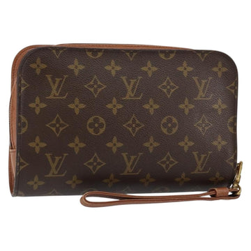 LOUIS VUITTON Monogram Orsay Clutch Bag M51790 LV Auth 155674