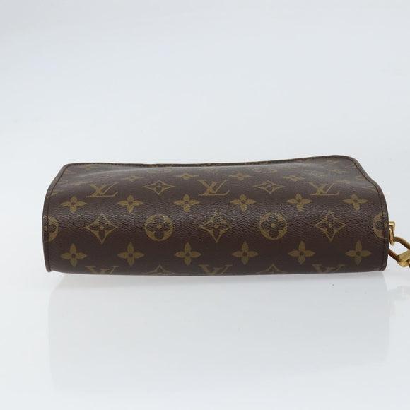 LOUIS VUITTON Monogram Orsay Clutch Bag M51790 LV Auth 155674