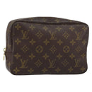LOUIS VUITTON Monogram Trousse Toilette 23 Clutch Bag M47524 LV Auth 155676-1