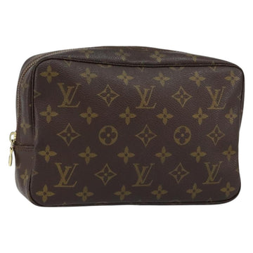 LOUIS VUITTON Monogram Trousse Toilette 23 Clutch Bag M47524 LV Auth 155676