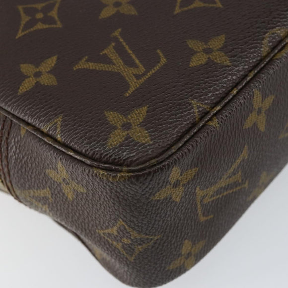 LOUIS VUITTON Monogram Trousse Toilette 23 Clutch Bag M47524 LV Auth 155676
