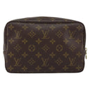 LOUIS VUITTON Monogram Trousse Toilette 23 Clutch Bag M47524 LV Auth 155676-3
