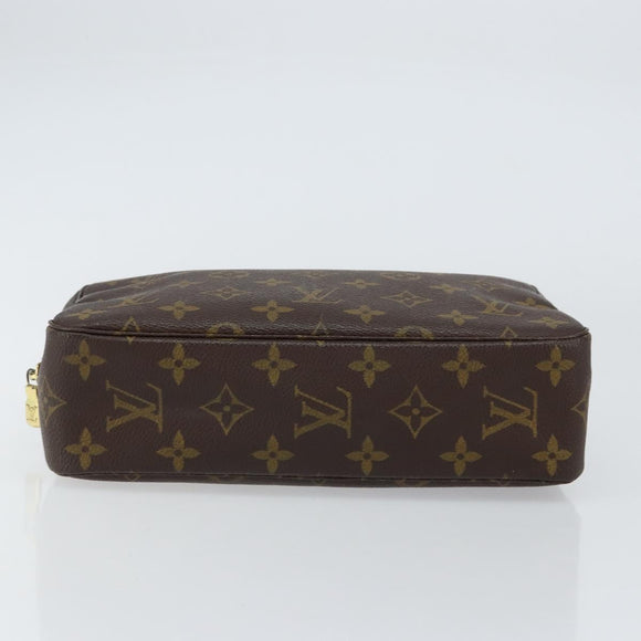 LOUIS VUITTON Monogram Trousse Toilette 23 Clutch Bag M47524 LV Auth 155676