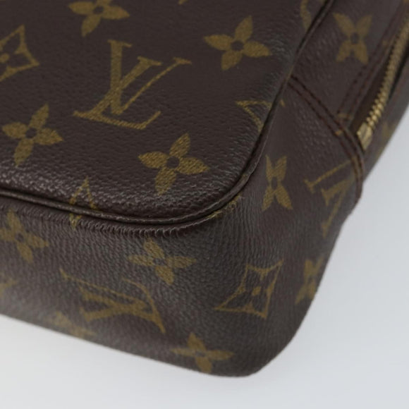 LOUIS VUITTON Monogram Trousse Toilette 23 Clutch Bag M47524 LV Auth 155676
