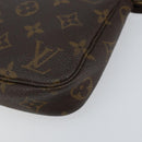 LOUIS VUITTON Monogram Pochette Accessoires Pouch M51980 LV Auth 155677-14