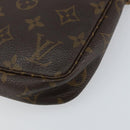LOUIS VUITTON Monogram Pochette Accessoires Pouch M51980 LV Auth 155677-16