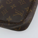 LOUIS VUITTON Monogram Pochette Accessoires Pouch M51980 LV Auth 155677-17