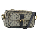 LOUIS VUITTON Monogram Mini Juliet MM Shoulder Bag Blue M92004 LV Auth 155680-1