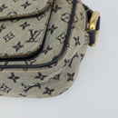 LOUIS VUITTON Monogram Mini Juliet MM Shoulder Bag Blue M92004 LV Auth 155680-10