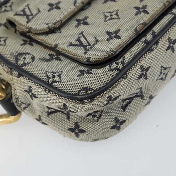 LOUIS VUITTON Monogram Mini Juliet MM Shoulder Bag Blue M92004 LV Auth 155680