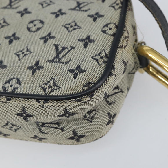 LOUIS VUITTON Monogram Mini Juliet MM Shoulder Bag Blue M92004 LV Auth 155680