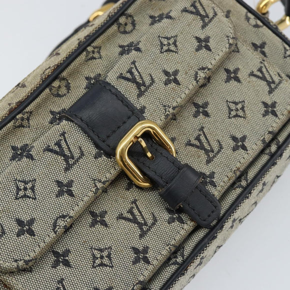 LOUIS VUITTON Monogram Mini Juliet MM Shoulder Bag Blue M92004 LV Auth 155680