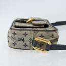 LOUIS VUITTON Monogram Mini Juliet MM Shoulder Bag Blue M92004 LV Auth 155680-4