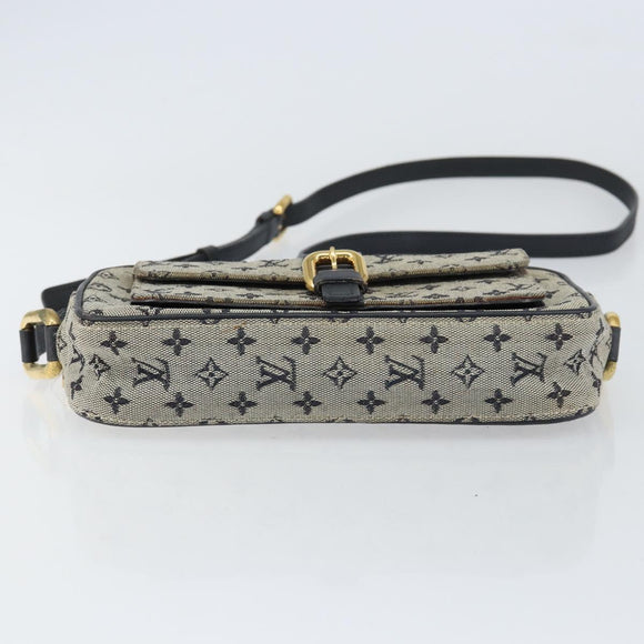 LOUIS VUITTON Monogram Mini Juliet MM Shoulder Bag Blue M92004 LV Auth 155680