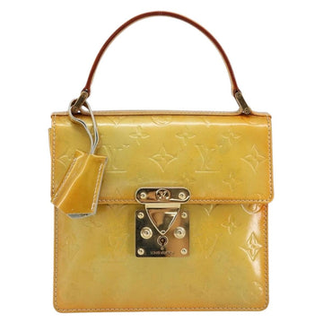 LOUIS VUITTON Monogram Vernis Spring Street Hand Bag Gris M91029 LV Auth 155681 - 0