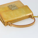 LOUIS VUITTON Monogram Vernis Spring Street Hand Bag Gris M91029 LV Auth 155681-6