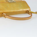 LOUIS VUITTON Monogram Vernis Spring Street Hand Bag Gris M91029 LV Auth 155681-7