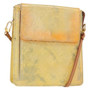 LOUIS VUITTON Monogram Vernis Motto Accessory Pouch Gris M91030 LV Auth 155682-1