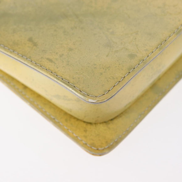 LOUIS VUITTON Monogram Vernis Motto Accessory Pouch Gris M91030 LV Auth 155682