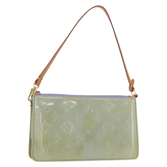 LOUIS VUITTON Monogram Vernis Lexington Pouch Lavande M91222 LV Auth 155683