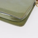 LOUIS VUITTON Monogram Vernis Lexington Pouch Lavande M91222 LV Auth 155683-15