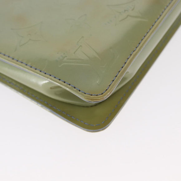 LOUIS VUITTON Monogram Vernis Lexington Pouch Lavande M91222 LV Auth 155683