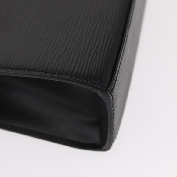 LOUIS VUITTON Epi Malesherbes Hand Bag Black M52372 LV Auth 155684