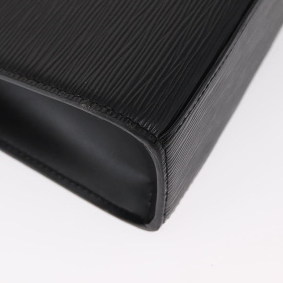 LOUIS VUITTON Epi Malesherbes Hand Bag Black M52372 LV Auth 155684