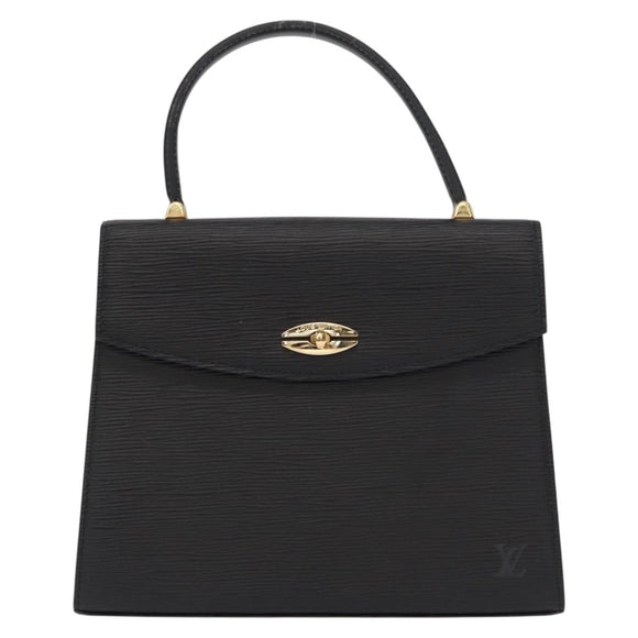 LOUIS VUITTON Epi Malesherbes Hand Bag Black M52372 LV Auth 155684