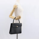 LOUIS VUITTON Epi Malesherbes Hand Bag Black M52372 LV Auth 155684-24