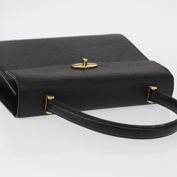 LOUIS VUITTON Epi Malesherbes Hand Bag Black M52372 LV Auth 155684